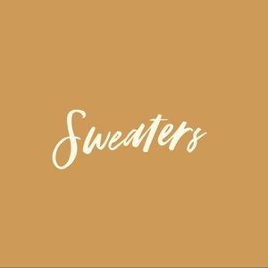 Sweaters!
